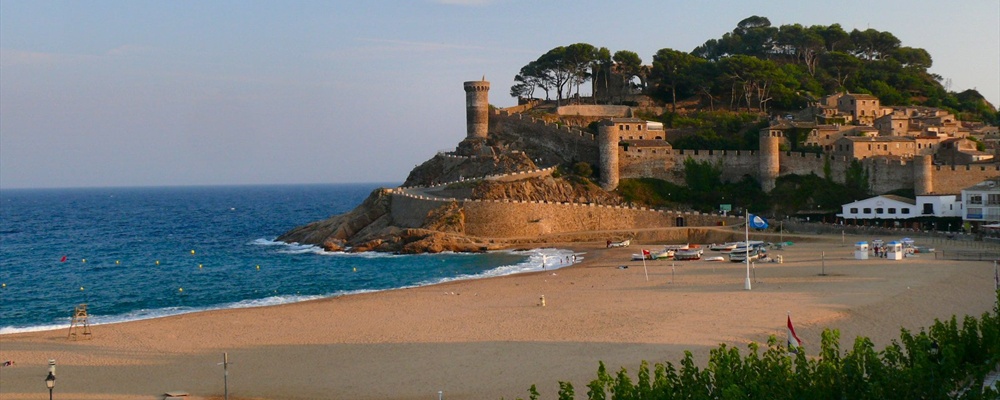 Tossa de Mar a la tardes